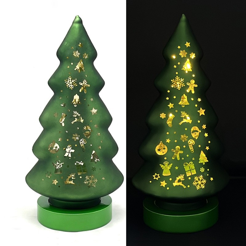 Shaped Glass Products with LED-1